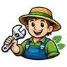 Maskot půjčovny nářadí
